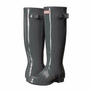 Hunter Original Hunter Slate Gray Gloss Tall Rain Boots